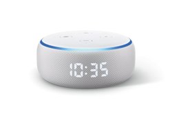 Echo Dot with clock